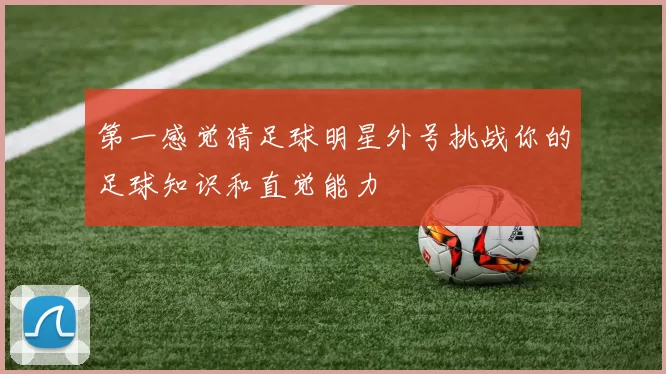 第一感觉猜足球明星外号挑战你的足球知识和直觉能力